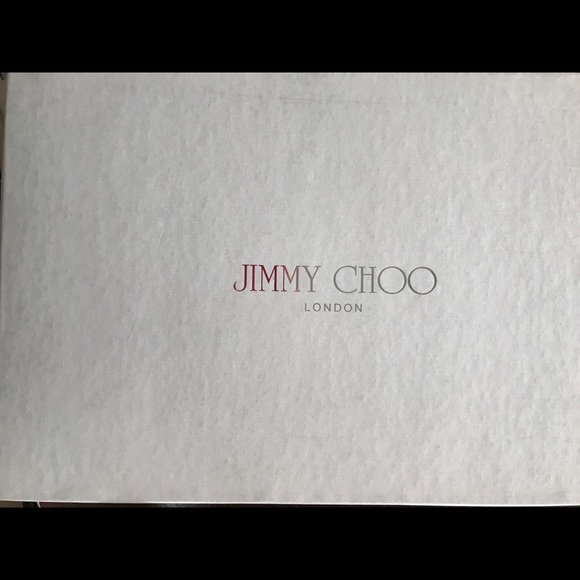 Jimmy Choo India GFA Champagne Size 37 1/2 - Picture 2 of 3